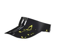 Micrófono con estampado de notas musicales, unisex, sombrero de bicicleta, espalda ajustable, cinta mágica, visera solar para fitness, playa, senderismo