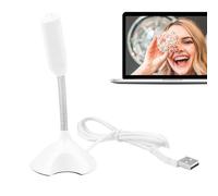 Micrófono Condensador USB - Micrófono USB de Alta flexibilidad | Plug & Play para PC y Play para PC con emparejamiento automático, Suministro de Audio HD con Soporte de Soporte y reducción de