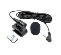 Micrófono de 3,5 mm manos libres para salpicadero de coche, receptor estéreo compatible con Kenwood DDX26BT DDX276BT DDX371 DDX374BT DDX376BT DDX393 DDX5707S DMX125BT DMX4707S DNX7180 DPX503BT