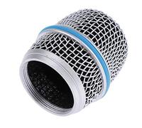 Micrófono de acero inoxidable Pantalla de metal Mic Grille se adapta a micrófonos dinámicos Piezas Accesorio (BETA 57A)
