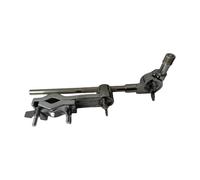 Micrófono de aleación para bombo con abrazadera de expansión adecuado para micrófonos estables en configuraciones de batería, barra de micrófono