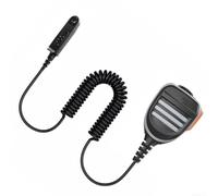 Micrófono de altavoz para radios Baofeng UV-9R Plus UV-XR UV-9R Pro UV-9RERA BF-9700 A58 GT3WP de dos vías con ajuste ergonómico y clip giratorio