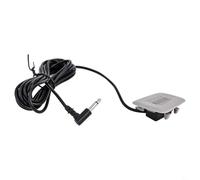 Micrófono de audio externo estéreo de 3,5 mm con cable para coche con carcasa ABS y montaje en panel de techo, compatible con modelos para Clear In-Car V