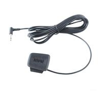 Micrófono de audio para coche con adaptador de micrófono de 3,5 mm para automóviles BMW con instalación de panel de techo de coche, cable de 300 cm, respuesta de frecuencia 50 Hz-20 KHz, micrófono de