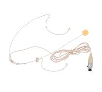 Micrófono de Auricular de un Oído, Micrófono Potente y de Alta Sensibilidad, Delgado, Acogedor, Conector XLR de 4 Pines, Cómodo para Todas las Aplicaciones