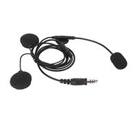 Micrófono de Auricular para Casco de Motocicleta, Micrófono de Auricular Walkie Talkie de Transmisión Estable Flexible Duradero para U94 PTT
