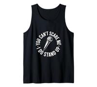 Micrófono de Comedia de pie Que no Puedes Asustarme Camiseta sin Mangas