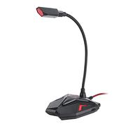 Micrófono de computadora, micrófono USB, pastilla de 360 grados, una tecla silenciosa para conferencias para computadoras(negro)