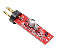 Micrófono de condensador de membrana grande, placa de circuito impreso, placa de circuito impreso, placa de polarización de 48 dB, sensibilidad 60 V/120 V, salida para autoconstrucción, grabación de
