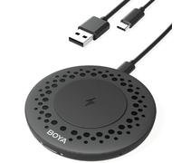 Micrófono de conferencia Boya Blobby con cargador inalámbrico