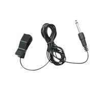 Micrófono de contacto piezoeléctrico con clip para violín con cable de audio de 2,32 metros para guitarra acústica e instrumentos de cuerda