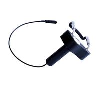 Micrófono de contacto piezoeléctrico portátil para guitarras acústicas violín (negro)