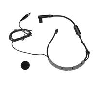 Micrófono de Diadema para Sistema Inalámbrico Shure PGA31 SM31 SM35, Micrófono Condensador de Auriculares, con Conector TQG, Resistente a la Intemperie (Gray)