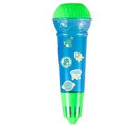 Micrófono de Eco para niños: Juguete para Aprender Habla la música, estimula Canto Karaoke, ergonómico Duradero, Pegatinas aleatorias en Mango, Ideal para Ocio Preescolar en ho