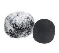 Micrófono de espuma para parabrisas, para micrófono USB , Pro, filtro desplegable para parabrisas (2 piezas)