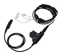 Micrófono de Garganta Micrófono Auricular Auriculares Tácticos U94 PTT Y Control de Garganta Auriculares con Reducción de Ruido Ajustable de 7.1 Mm Auriculares Walkie Talkie con PTT para Baofeng