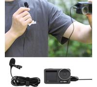 Micrófono de grabación para DJI Osmo Pocket 3/Action5/4/3/2, el micrófono Lavalier es para DJI Osmo Pocket 3/Action 4/3/2