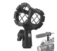 Micrófono de grabación Shockmount, clip de soporte para micrófono, soporte a prueba de golpes para estudio, podcast, streaming, mejora de la claridad de audio, accesorio profesional, propietario de