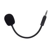 Micrófono de juego de repuesto para auriculares inalámbricos Logitech G735 para juegos en PS4, PS5, Xbox One, PC, micrófono desmontable de 3,5 mm