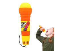 Micrófono de juguete genérico para - Eco de cambio de voz sin batería con sonido vibrante | Micrófono de juego de simulación duradero para cumpleaños, graduación y regalos de (fluido