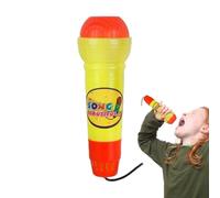 Micrófono de karaoke - Dispositivo para cantar | Entretenimiento para niños pequeños, juguete de simulación, amplificador vocal, accesorio musical, efectos de sonido divertidos, juguetes con micrófono