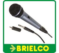 MICROFONO DE MANO ELECTRET ESPECIAL GRABADORAS XLR CANON 6,35MM Y 3,5MM BD1640