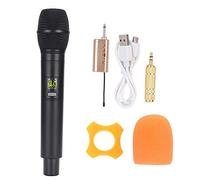 Micrófono de Mano inalámbrico, Micrófono de Mano Profesional UHF con Mini Receptor Bluetooth - Silencio automático, Distancia de transmisión de 20-50 m, Sonido