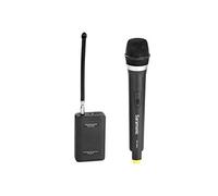 Micrófono de mano inalámbrico VHF de 4 canales Saramonic HM4C con transmisor integrado para el sistema inalámbrico SR-WM4C