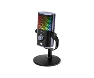 Micrófono de pie - Thermaltake - GS50 RGB - Ajustable - Con cable - LED RGB personalizable