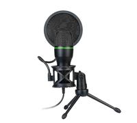 Micrófono de podcast - de transmisión, kit USB | Pule de grabación de | enchufe y reproducción premium, configuración de escritorio ajustable para equipos de estudio de producción de música profesi