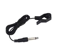 Micrófono de Recolección Portátil de Clip de Calidad para Instrumentos de Sintonizador con Interfaz de 6.2 Mm, Cable Largo y Timbre Amplio para Instrumentos Profesionales y Uso Vocal