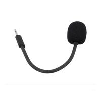 Micrófono de repuesto para auriculares JBL Q100 con conector de 2,5 mm, con manguera flexible de 360 grados, color negro