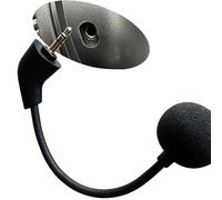 Micrófono de repuesto para auriculares Kingston HyperX Gaming Cloud, Cloud X y Cloud II, micrófono desmontable con cancelación de ruido cristalino (ranura ovalada)