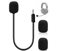 Micrófono de repuesto para JBL Quantum 100 (Q100) - Micrófono desmontable de 2,5 mm con cancelación de ruido para PS5, PS4, PC, Xbox Mac, chat de voz para juegos nítido