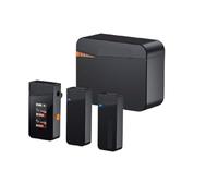 Micrófono De Solapa Inalámbrico Mini Micrófono Inalámbrico De Solapa Con Estuche De Carga For Entrevistas En Vivo(Kit 3 - Lightning)