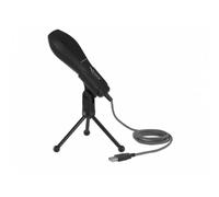 Micrófono DeLOCK 65939 USB omnidireccional con soporte plegable negro