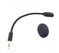Micrófono desmontable para auriculares Razer para auriculares Barracuda X Electra V2, micrófono condensador de audio transparente con soporte ajustable para juegos de PC, 12,6 cm