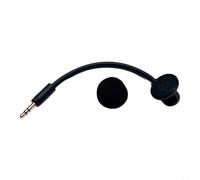 Micrófono Desmontable Para Sony INZONE-H6 Auricular Chapado En Oro | La cápsula del condensador con el parabrisas de la espuma corta el ruido ambiental ligero Plug-and-Play