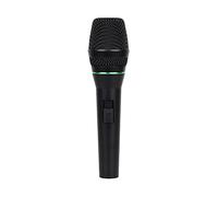 Micrófono dinámico con cable, micrófono profesional de karaoke, micrófono de karaoke, micrófono de mano de metal con cable XLR de 4,8 m a 1/4 pulgadas, fácil de conectar y usar