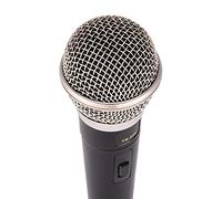 Micrófono Dinámico de Respuesta de Alta Frecuencia con Cable para Karaoke y Actuaciones Vocales, Diseño Súper Cardioide, Resistente Aleación de Zinc