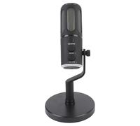 Micrófono Dinámico XLR Micrófono Cardioides USB para Juegos Podcasters de Transmisión en Vivo RGB Micrófono Dinámico