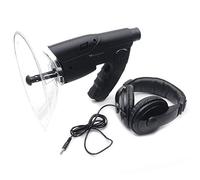 Micrófono Direccional Parabólico Amplificador de Sonido Paquete Dispositivo de Escuchando & Observando por Arbustos, Caza, Pesca, Herramientas de Camping