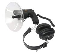 Micrófono Direccional Parabólico, Kit de Escucha con Antena parabólica, telescopio monocular de 8 x 20 mm for observación de Aves, for Escucha a Larga Distancia