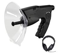 Micrófono Direccional Parabólico, Kit de Escucha con Antena parabólica, telescopio monocular de 8 x 20 mm for observación de Aves, for Escucha a Larga Distancia