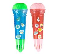 Micrófono Echo para niños | Juguete máquinas Karaoke para niños | Divertido Juguetes Cantar micrófonos Eco para niño | Juguete Educativo micrófono Cambiador Voz Desarrollo Habla para niño