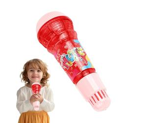 Micrófono Echo para niños - Micrófono de juguete de voz duradero, amplificador para niños pequeños, micrófono retro - Abs | Juguete de voz ligero para niños Diversión de comunicación en cumpleaños