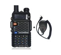 (Micrófono estándar) Walkie Talkie BF-F8+ original, radio portátil bidireccional de 5 W, doble banda,