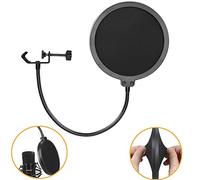 Micrófono Filtro Giratorio Giratorio Con Protector De Sonido De Doble Capa Protector Para El Viento Para Blue Yeti Blue Snowball Y Otro Micrófono De Estudio De Grabación