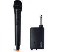 Micrófono Fonestar IK-163 inalámbrico de mano VHF con receptor jack 6,3 mm