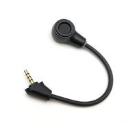 Micrófono Gaming Boom con luz LED para Cloud para auriculares Alpha - Micrófono desmontable con reducción de ruido ABS negro